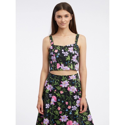 Orsay Черен дамски топ на цветя ORSAY Orsay | Cheren | ЖЕНИ | S