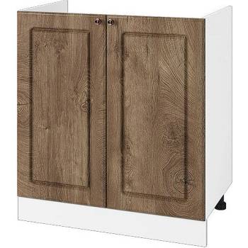 ИРИМ Долен кухненски шкаф за бордова мивка Сити БФ-Дъб натурал-06-30 80 см