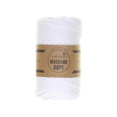 Rope 4mm - 401 bílá