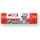 viGO! Pytle tříděný odpad LDPE 60l 30µm 10ks červené