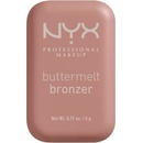 NYX Professional Makeup Buttermelt Bronzer vysoko pigmentovaný a dlhotrvajúci bronzer 01 butta cup 5 g