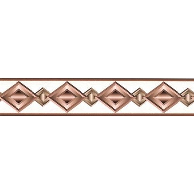 IMPOL TRADE D58-047-2 Samolepící bordura, rozměr 5 m x 8,3 cm – Zboží Dáma