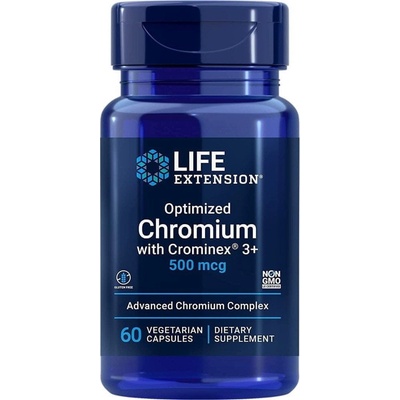 Life Extension Optimized Chromium with Crominex 3+ 60 vegetariánská kapsle 500 mcg