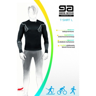 Pánský nátělník Thermoactive Basic Mount černo šedá – Hledejceny.cz