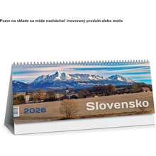 Stolový stĺpcový 30 x 12 cm Slovensko 2026