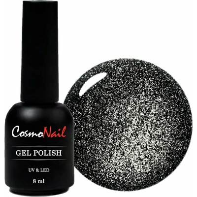 COSMONAIL gel lak Flashing Disco 21 Anthracite 8 ml