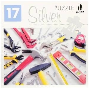 McQ by Alexander McQueen Alexander Silver Puzzle Tools 24 pieces
