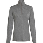 Icebreaker Дамско мериносово термобельо Icebreaker Women's 200 Oasis L/S Half Zip Merino longsleeve - Gritstone Heather / 013 (115-2261-0914)