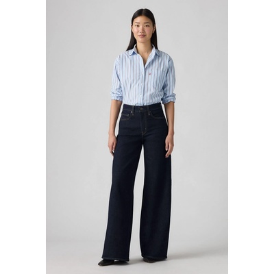 Levi’s 728 High Rise Wide Leg Jeans Retro Rinse Blue