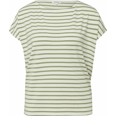 s.Oliver T-shirt bílá zelená