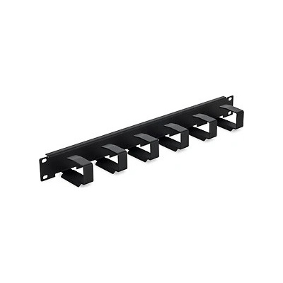 Vyvazovací panel Triton RAB-VP-X23-A1 Vyvazovací panel, 19", 1U, 6x vyvazovací háček 70x27mm, černý RAB-VP-X23-A1 – Hledejceny.cz