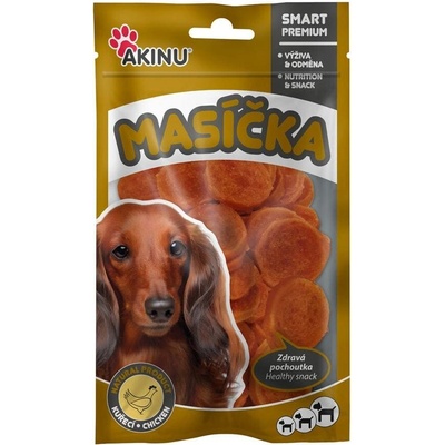 Akinu Mäsíčka kuracie chipsy pre psov 75 g