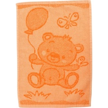 Profod Dětský uterák Bear 30x50 cm orange