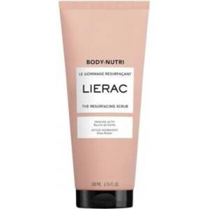 LIERAC Луксозен скраб за тяло, Lierac Body-Nutri The Resurfacing Body Scrub with Shea Butter 200ml