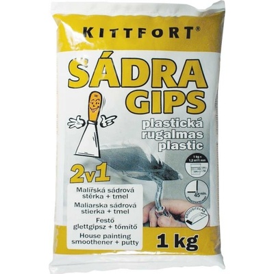 Kittfort Plastická sádra 2v1 1 kg