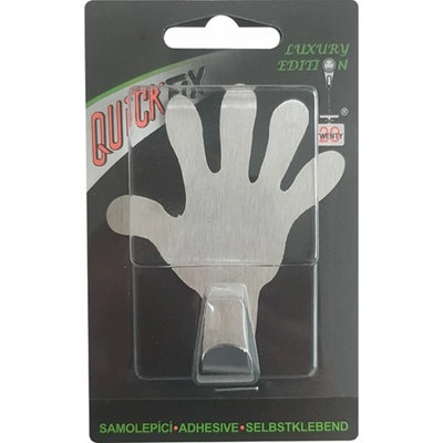 QuickFix Háček Ruka nerez blistr, 1ks