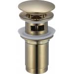 Inter Ceramic Сифон за умивалник ic 706brush gold (s706 brush gold)