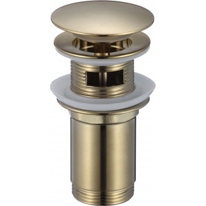 Inter Ceramic Сифон за умивалник ic 706brush gold (s706 brush gold)