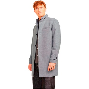 Jack & jones Палто Jack & jones Melton coat - Grey (Light Grey Melange)