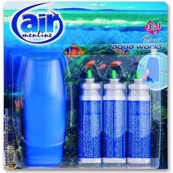 Air menline spray osvěžovač Aqua world rozprašovač 3 x 15 ml