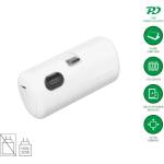  Външна батерия с USB-C конектор - 4smarts PicoFold Powerbank USB-C Connector 5000mAh 22.5W (бял) (541657)