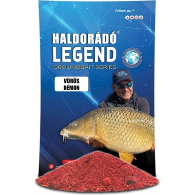 HALDORÁDÓ LEGEND GROUNDBAIT 800g Červený démon