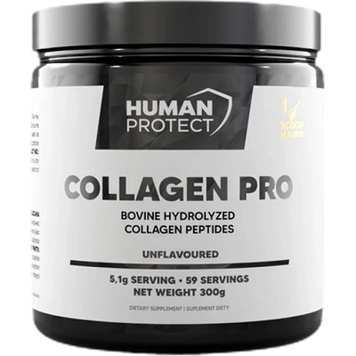 Human Protect Collagen Pro | Collagen Peptides [300 грама] Неовкусен