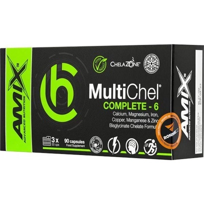 Amix ChelaZone MultiChel Complete 6 90 kapslí