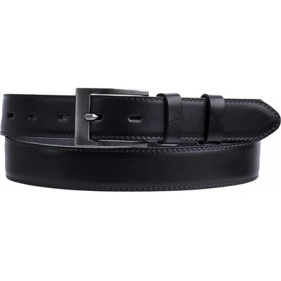 Penny Belts kožený společenský pásek 30-020-10-60 černý