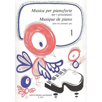 Musica per pianoforte 1 / ľahké prednesové skladby pre klavír