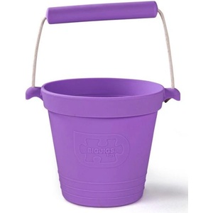 Bigjigs Toys Лилава плажна кофа (BJ33102)