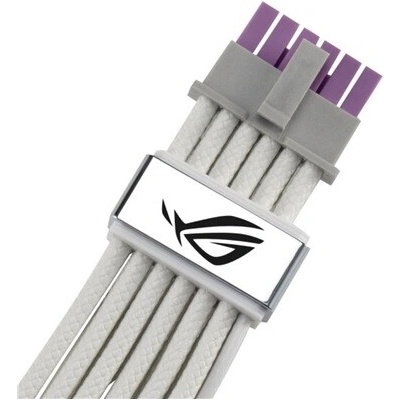 ASUS ROG-EQUALIZER 12V-2x6 PCI-E napájecí kabel, 750mm, bílá EDF_1887913