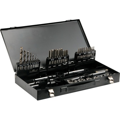 YATO Souprava závitníků 44ks, M3, M4, M5, M6, M8, M10, M12
