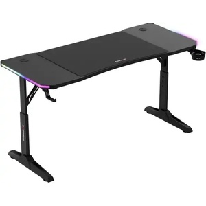 Huzaro Регулируемо геймърско бюро Huzaro Hero 3.6 RGB, 140 x 60 см, Черно (HERO 3.6 RGB BLACK)