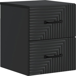 vidaXL Спален шкаф с монтаж на стена Черно 34, 5 x 33 x 40 см (898637)