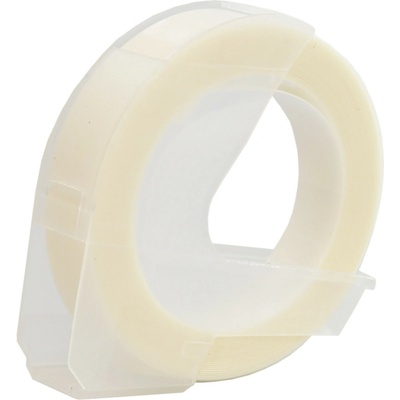 Alternatívna páska Dymo Omega A0898100, 9 mm x 3 m, biela tlač/priehľadný podkklad