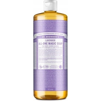 Dr. Bronner's tekuté univerzálne bio mydlo ALL-ONE Lavender 945 ml