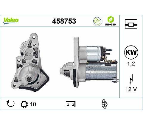 Štartér VALEO 458753