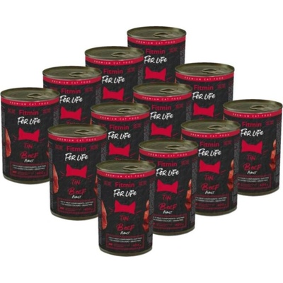 Fitmin Cat For Life Adult Hovädzia 12 x 400 g