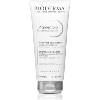 BIODERMA Pigmentbio Foaming Cream дълбоко почистваща пяна-крем с избелващ ефект 200ml