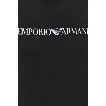 Giorgio Armani Памучна тениска Emporio Armani в черно с принт 8N1TN5 1JPZZ (8N1TN5.1JPZZ)