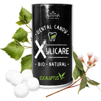 Altevita Bonbóny Xylicare Eucalyptus BIO 25 ks