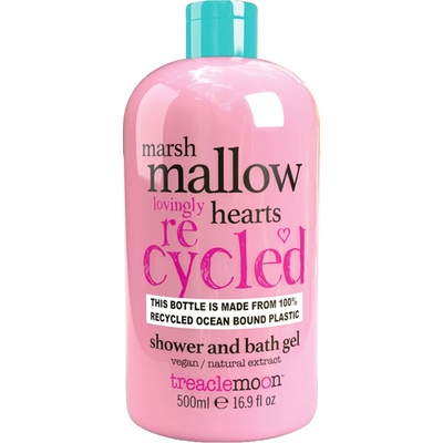 Treaclemoon Marshmallow Hearts sprchový a koupelový gel 500 ml