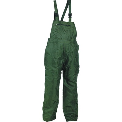 Rybářské zateplené nepromokavé kalhoty zelené