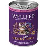 PETINTEREST Wellfed Adult Sterilised Chicken and Turkey Консерва за кастрирани котки с пилешко и пуешко 400gr