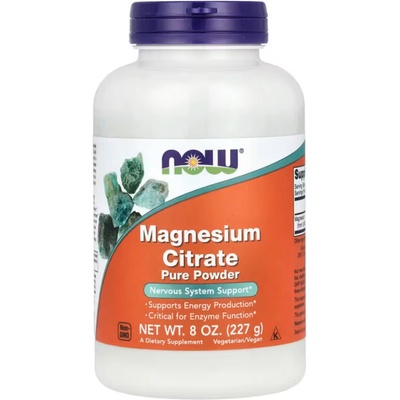 Now Foods Magnesium Citrate Pure 227 g