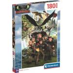 Clementoni Детски пъзел Clementoni от 180 части - Как да си дресираш дракон (29793) - ozone