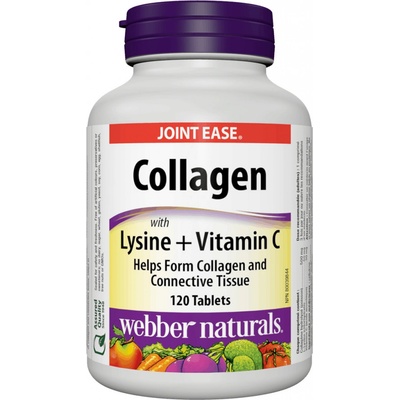 Webber Naturals Collagen + Lysine + Vitamín C 120 tablet