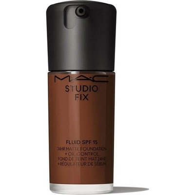 MAC Cosmetics Studio Fix Fluid SPF15 24HR Matte Foundation + Oil Control matující make-up SPF15 NW55 30 ml