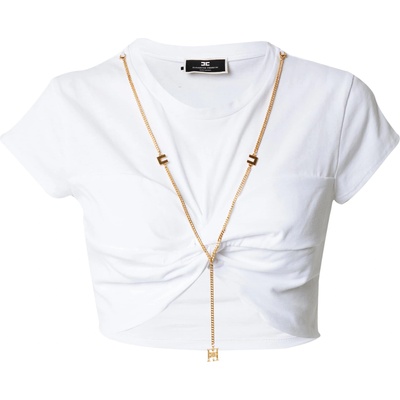 Elisabetta Franchi Тениска бяло, размер 48
